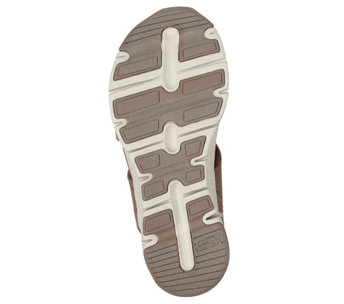 Sandale sport, dama, SKECHERS ARCH FIT BRIGHTEST DAY 119458-MOC bej, textil